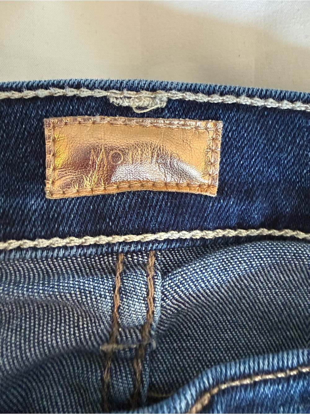 MOTHER Rambler Mid Rise Straight Leg Ankle Fray Jeans Size 28 - Picture 5 of 16